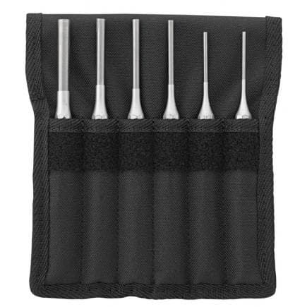 STAHLWILLE 96700703 - Jeu de chasse-goupilles dans un sac textile (6 pièces)