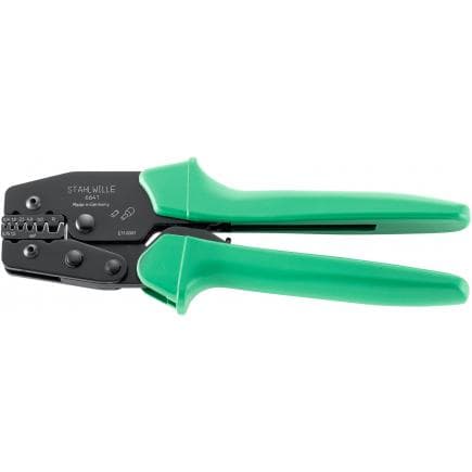 STAHLWILLE 66410220 - Pince à sertir pour cosses avec ou sans collier isolant 220mm