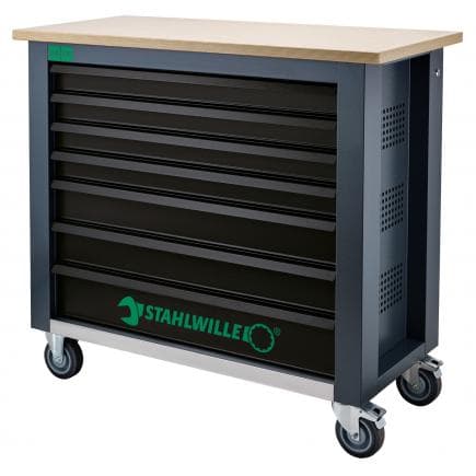 STAHLWILLE 85010625 - Etabli mobile à 7 tiroirs, anthracite