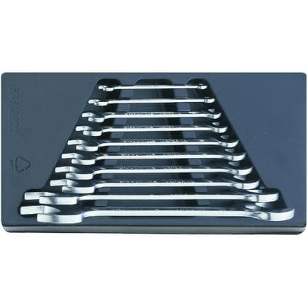 STAHLWILLE 96838126 - Jeu de clés à fourche double (10 pcs.)