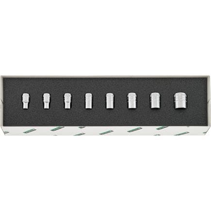 STAHLWILLE 96017705 - Jeu de douilles 6 pans 1/4" (8 pièces)