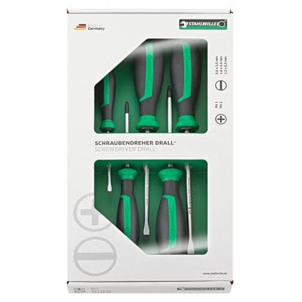 STAHLWILLE 96469113 - Jeu de tournevis DRALL+ (5 pcs.)