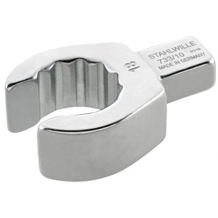 STAHLWILLE 58231024 - Embouts à anneau ouvert à cliquet 9 x 12 mm - métriques