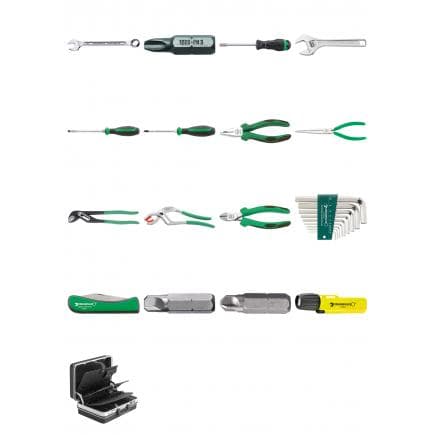 STAHLWILLE 98810323 - Assortiment d'outils embarqués en mallette n° 13209 (57 pcs.)