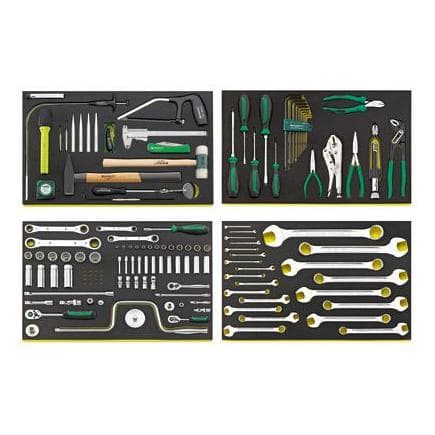 STAHLWILLE 97830802 - Assortiment "Line Maintenance" avec empreintes TCS (122 pcs.)