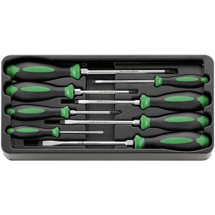 STAHLWILLE 96838238 - Assortiment de tournevis DRALL + (8 pièces)