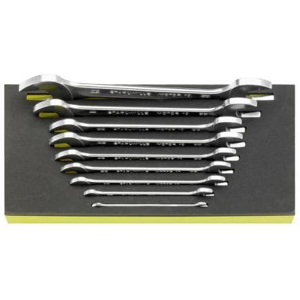 STAHLWILLE 96838779 - Clés fixes doubles à empreinte en insert TSC (9 pcs.)