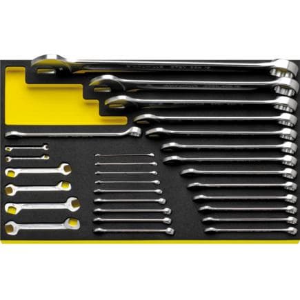 STAHLWILLE 96830193 - Clés mixtes avec impression TCS (29 pcs.)