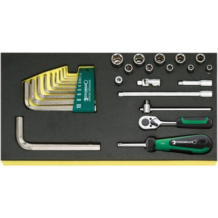 STAHLWILLE 96838176 - Outils 1/4" à empreinte TCS (27 pcs.)