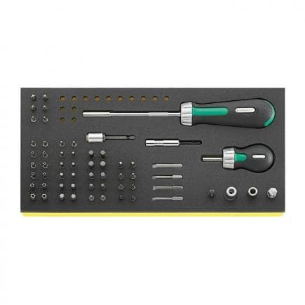 STAHLWILLE 96838773 - Jeu d'embouts avec support et accessoires (60 pcs.)