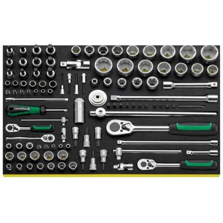 STAHLWILLE 96830192 - Jeu de cliquets 1/2" avec douilles et accessoires en insert TCS (108 pcs.)