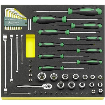 STAHLWILLE 96830450 - Assortiment d'outils avec impression TCS (57 pcs.)