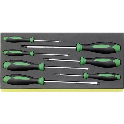 STAHLWILLE 96838278 - Assortiment de tournevis DRALL + à empreinte TCS (7 pcs.)