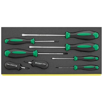 STAHLWILLE 96838769 - Assortiment de tournevis DRALL + à empreinte TCS (8 pcs.)