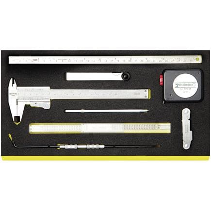STAHLWILLE 96838789 - Assortiment d'outils de mesure (8 pcs.)