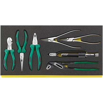 STAHLWILLE 96830131 - Jeu de pinces avec impression TCS (7 pcs.)