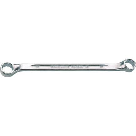 STAHLWILLE 41070809 - Clé polygonale double métrique légèrement coudée