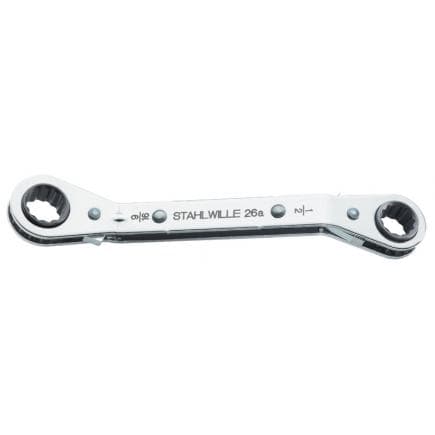 STAHLWILLE 41551620 - Clés polygonales à cliquet coudées rèversible