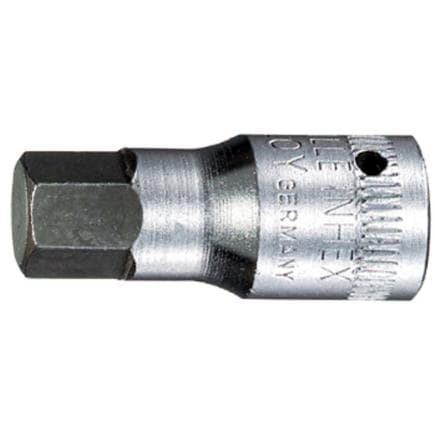 STAHLWILLE 01120006 - Clé à douille 1/4" INHEX pour vis six pans creux, métriques