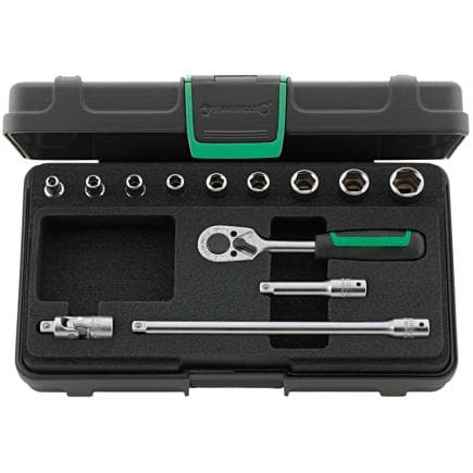 STAHLWILLE 96011119 - Assortiment de douilles carrées 1/4'' (13 pcs.)