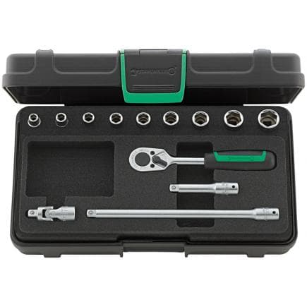 STAHLWILLE 96015107 - Assortiment de douilles carrées 1/4'' (13 pcs.)