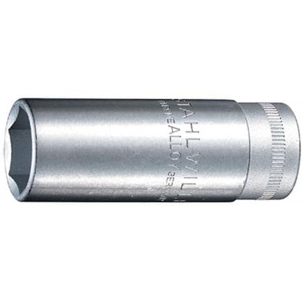 STAHLWILLE 02130018 - Clé à douille pour bougies d'allumage 3/8'' longue avec joint en caoutchouc