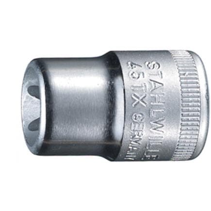 STAHLWILLE 02270010 - Clé à douille 3/8'' pour vis à profil externe TORX®