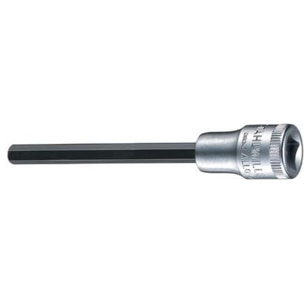 STAHLWILLE 02151006 - Clé à douille INHEX 3/8'' pour vis six pans creux, extra-longue