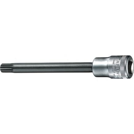 STAHLWILLE 03261408 - Douilles pour tournevis 1/2'' pour vis 12 pans creux (XZN®), extra-longues