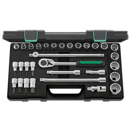 STAHLWILLE 96031439 - Assortiment de clés à douille 1/2'' Carré, anneau (31 pcs.)