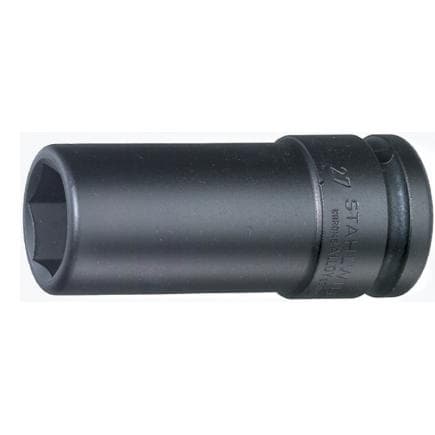 STAHLWILLE 25090027 - Clés à douille IMPACT avec carré d'entraînement 3/4'', version longue, diamètre réduit