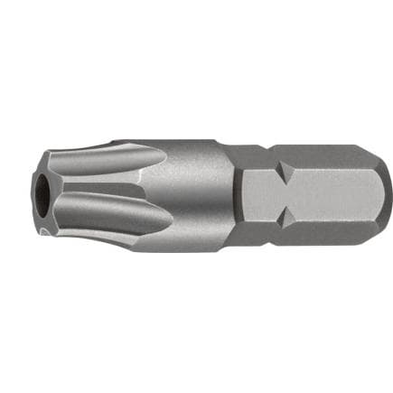 STAHLWILLE 08161030 - Douilles pour tournevis avec trou dans la pointe pour vis étoilée 5 pans creux avec goupille
