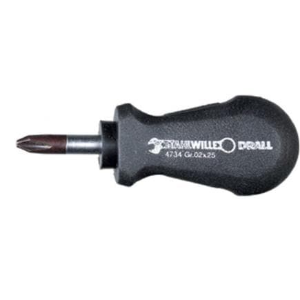 STAHLWILLE 47341001 - Tournevis pour vis cruciformes DRALL Phillips Recess®, version courte