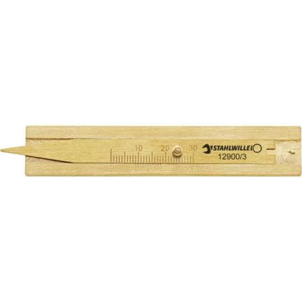 STAHLWILLE 77371004 - Jauge de profondeur pour profil de pneu