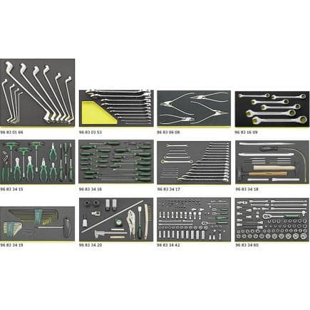 STAHLWILLE 97830208 - Assortiment d'atelier pour véhicules Mercedes Benz