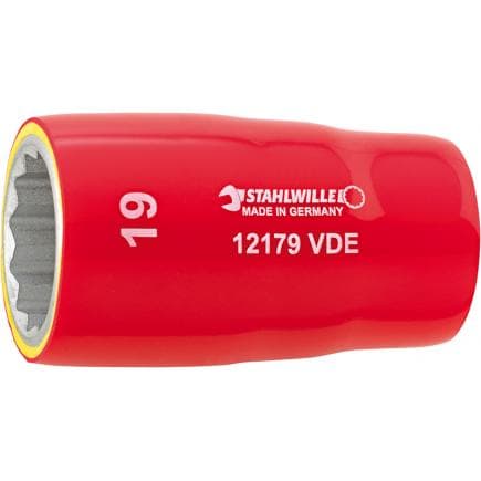 STAHLWILLE 03370010 - Clés à douille avec attachement VDE 1/2''