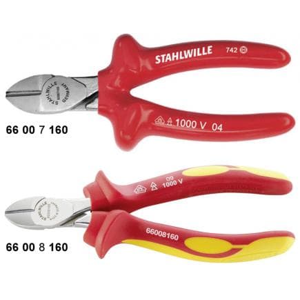 STAHLWILLE 66008145 - Pinces coupantes VDE Coupe normale