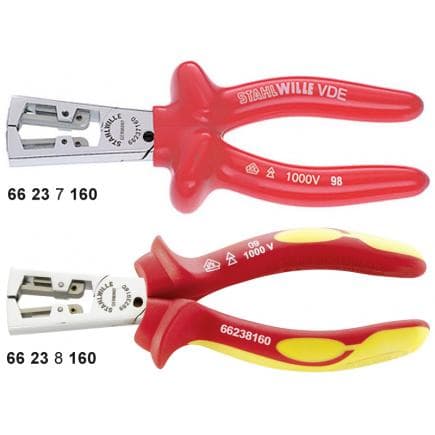 STAHLWILLE 66238160 - Pinces à dénuder VDE
