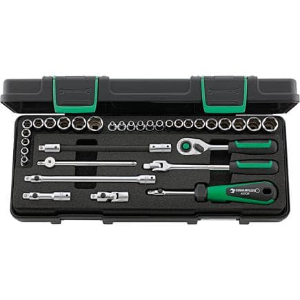 STAHLWILLE 96010107 - Assortiment de clés à douille 1/4'' carré, 6 pans (33 pcs.)