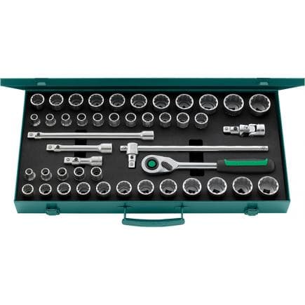 STAHLWILLE 96030107 - Jeu de clés à douilles 1/2'' (45 pièces)
