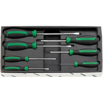 STAHLWILLE 96469115 - Assortiment de tournevis DRALL + (7 pcs.)