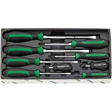STAHLWILLE 96469315 - Assortiment de tournevis DRALL + (9 pcs.)