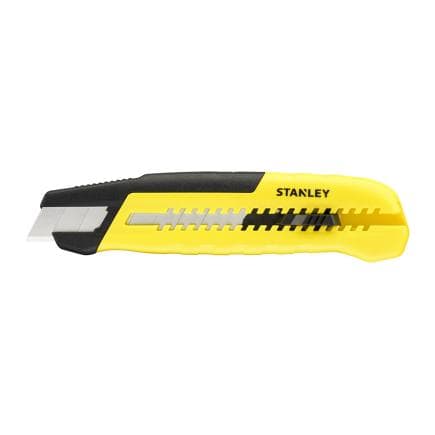 STANLEY STHT10489-1 - Cutter de 18 mm avec système de rupture de lame intégré