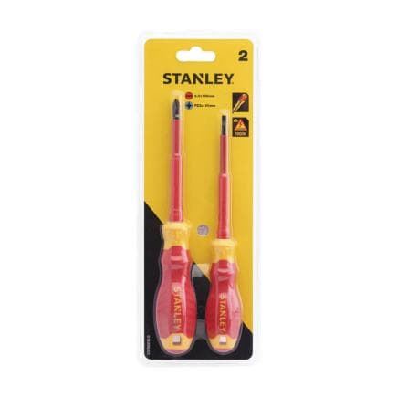 STANLEY STHT60030-0 - Jeu de tournevis à lame isolée VDE (2 pcs.)