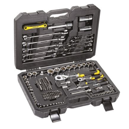 STANLEY STMT17380-1 - Jeu de cliquets et douilles 1/4" et 1/2" (175 pcs.)