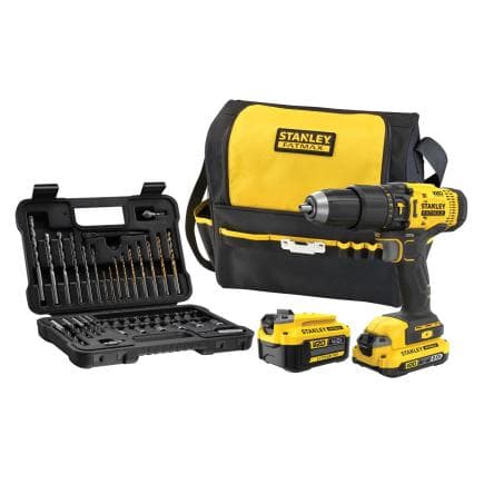 STANLEY SFMCD711DMA-QW - Visseuse à percussion FatMax® V20 18 V (avec batteries et chargeur)