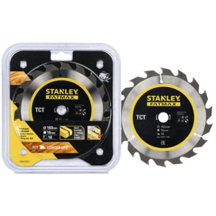 STANLEY STA15315-XJ - Lame de scie circulaire FatMax TCT - coupes grossières et rapides