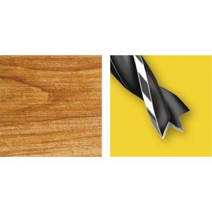 STANLEY STA52001-QZ - Mèche hélicoïdale pour des trous rapides et nets dans le bois tendre et dur