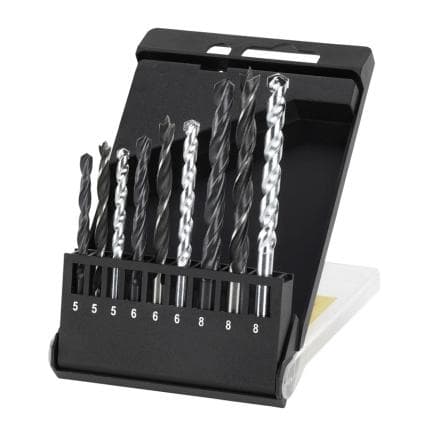 STANLEY STA56005-QZ - Jeu de forets HSS en étui (9 pièces)