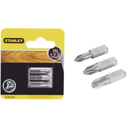 STANLEY STA61023-XJ - Jeu d’embouts PH (3 pièces)